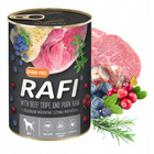 DOLINA NOTECI RAFI Karma mokra dla psa mix smaków 24 x 400g Bezzbożowa