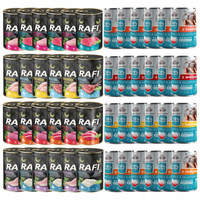 RAFI CAT FRENDI Karma mokra dla kota mix smaków 48 x 400g pełnowartościowa