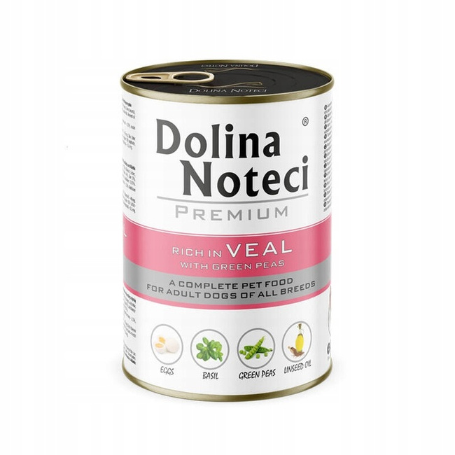 Dolina Noteci Premium 400g cielęcina mokra karma dla psa