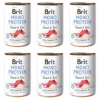 Brit Mono Protein 6 x 400g Lamb & Rice mokra karma dla psa