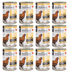 WIEJSKA ZAGRODA MONO Karma mokra dla kota Kurczak 12 x 400g Bezzbożowa