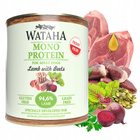 WATAHA Mono Protein Adult karma mokra dla psa Jagnięcina Buraki 6 x 800g