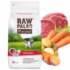 Raw Paleo Karma sucha dla szczeniąt małych ras Wołowina 8kg Bezzbożowa