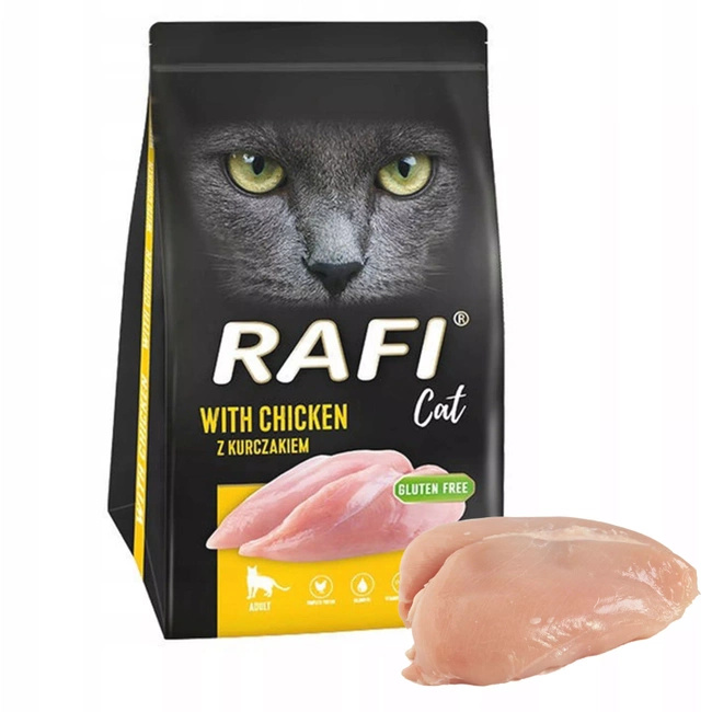 RAFI Karma sucha dla kota Mix Smaków 4 x 1,5 kg