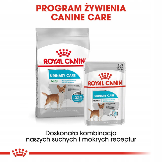 ROYAL CANIN CCN Mini Urinary Care karma sucha dla psów dorosłych 8 kg