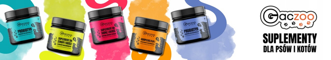 Suplement Probiotyk dla psa Gaczoo 60 szt 180g zdrowy przysmak