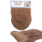 DIRTY DOG Ręcznik Pielęgnacyjny brązowy 33 x 79 cm