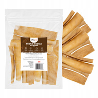 Przysmak dla psa Skóra z konia bez włosa 300g GACZOO naturalny gryzak