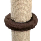 Drapak dla kota Gaczoo słupek z piłeczką brązowy 40 x 40 x 72 cm