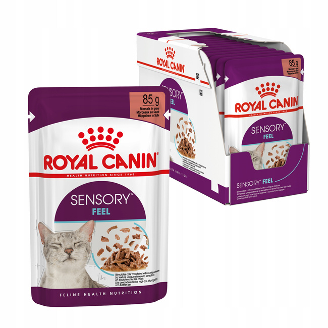 ROYAL CANIN Sensory Feel Gravy karma mokra w sosie dla kota 24 x 85g