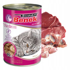 BENEK Chunks Karma mokra dla kota mix smaków 10 x 415g Bezzbożowa