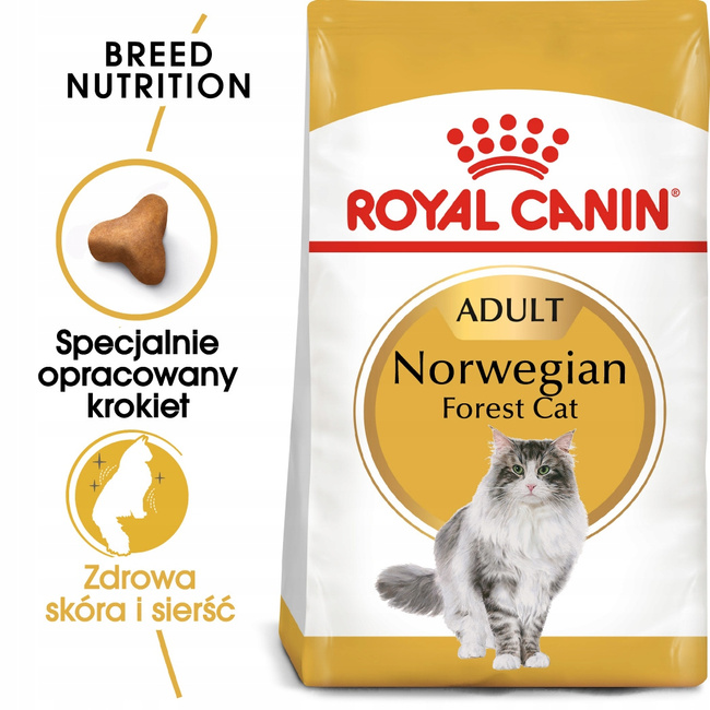 ROYAL CANIN Norvegian Forest Cat Adult karma sucha dla kotów dorosłych 2 kg