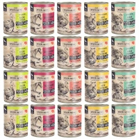 WIEJSKA ZAGRODA Mix Smaków karma dla psa mokra puszka 20 x 800g bezzbożowa