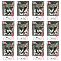 RAW PALEO Karma mokra dla kociąt Wołowina 12 x 100g Bezzbożowa