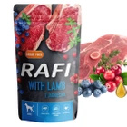 Karma mokra dla psa RAFI Jagnięcina 10 x 500g