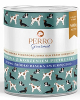 PERRO Gourmet Karma mokra dla psa Konina z korzeniem pietruszki 800g