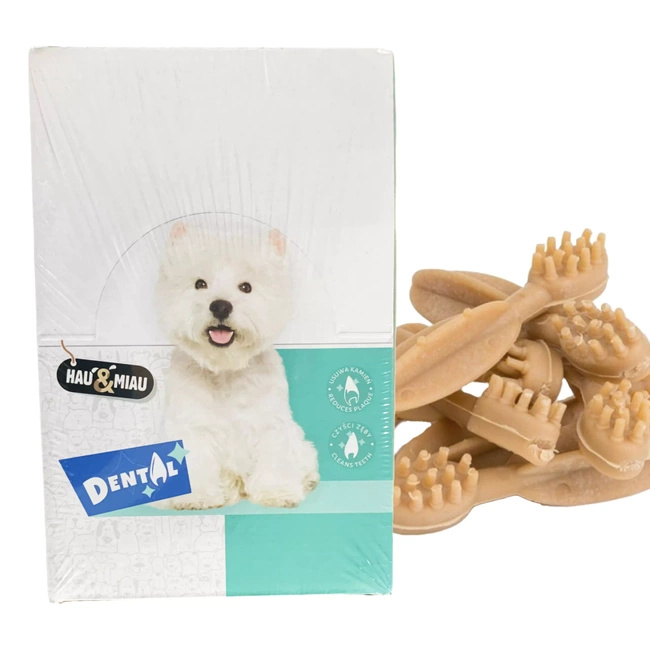 HAU&MIAU przysmak z wapniem do zębów dla psa x 70 szt