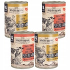 WIEJSKA ZAGRODA Karma mokra dla Kociąt Mix smaków 4 x 400g bezzbozowa