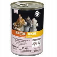 PET REPUBLIC Karma mokra w galaretce dla kota Dziczyzna Kurczak 400g