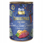 BRIT CHRISTMAS Mono Protein Kaczka mokra karma dla psa 400g