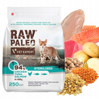 Raw Paleo Sterilised Karma sucha dla kota Łosoś 250g Bezzbożowa
