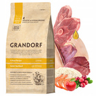 GRANDORF STERILIZED Adult Karma sucha dla kota 4 meat 400g Bezzbożowa