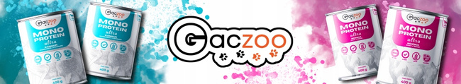 Gaczoo Mono Protein Ultra monobiałkowa karma mokra psa mix smaków 16 x 400g