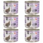 WIEJSKA ZAGRODA MONO Karma mokra dla kota 6 x 200g Przepiórka