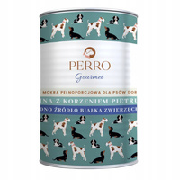 PERRO Gourmet Karma mokra dla psa Konina z korzeniem pietruszki 400g