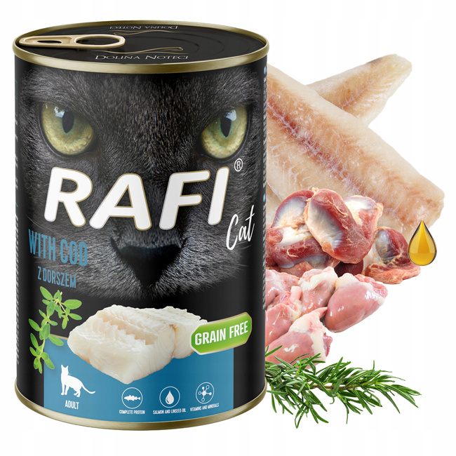 RAFI CAT FRENDI Karma mokra dla kota mix smaków 16 x 400g pełnowartościowa
