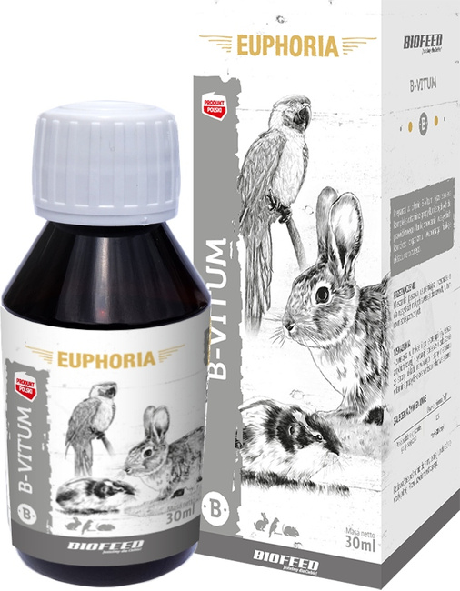 BIOFEED Euphoria Witaminy z grupy B dla gryzoni i królików 30ml