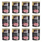 Pan Mięsko karma dla psa mokra 12 x 400g Wieprzowina Jagnięcina 