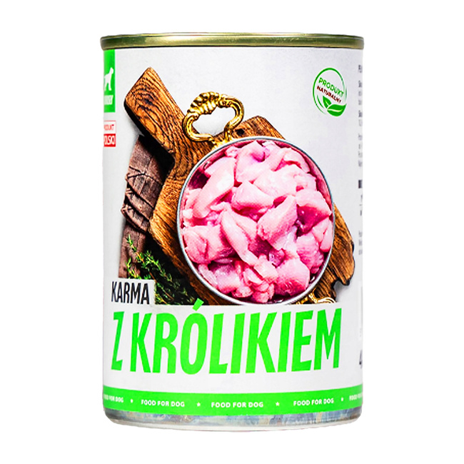 Karma mokra dla psa TUF TUF Królik 400g