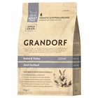 GRANDORF STERILISED Adult Karma sucha dla kotów Królik Indyk 8 kg