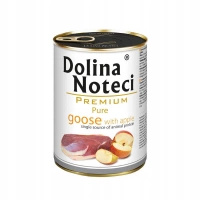DOLINA NOTECI Premium Pure karma mokra dla psa gęś z jabłkiem 400g
