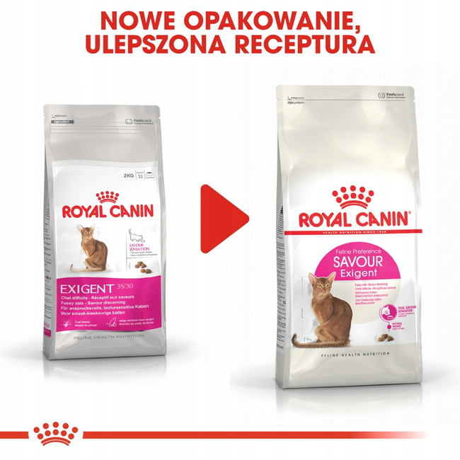 ROYAL CANIN Exigent Savour Sensation karma sucha dla kotów dorosłych 4 kg