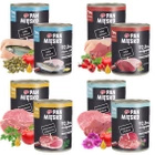 Pan Mięsko karma dla psa mokra 8 x 800g Mix
