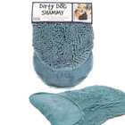 DIRTY DOG Ręcznik Pielęgnacyjny niebieski 33 x 79 cm