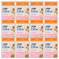 Purina Cat Chow Kitten mokra karma dla kociąt smak Indyk z Cukinią 12 x 85g