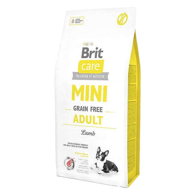 Brit Care Mini Grain Free 7 kg Lamb sucha karma dla psa