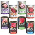RAFI TUF TUF Karma mokra dla psa Dolina Noteci mix smaków 8 x 400g