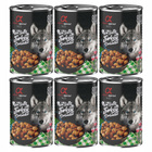 ALPHA SPIRIT Karma mokra dla psa Klopsiki Indyk 6 x 400g Bezzbożowa