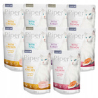 DOLINA NOTECI PIPER Karma mokra dla kota mix smaków 10 x 100g Bezzbożowa