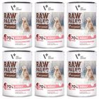 Raw Paleo Mono Karma mokra dla psa Wieprzowina 6 x 400g Bezzbożowa