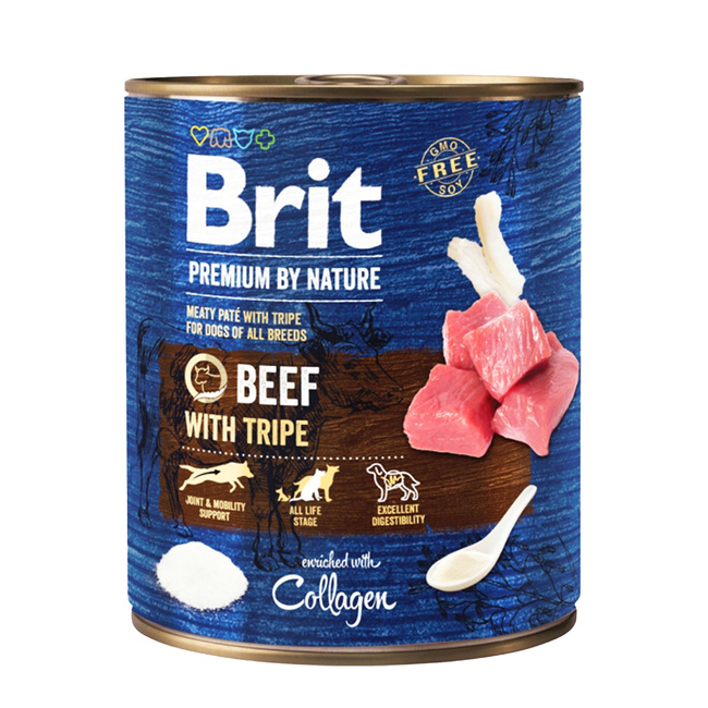 Brit By Nature 800g Beef mokra karma dla psa
