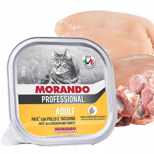 Morando Pro karma mokra kota indyk kurczak 100g