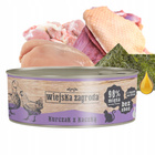 WIEJSKA ZAGRODA karma mokra dla kota mix smaków 24 x 85g  Bezzbożowa