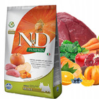 FARMINA N&D PUMPKIN zdrowa karma sucha dla psa Mini Adult Dziczyzna 7kg