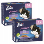 PURINA Felix JUNIOR karma mokra dla kociąt mix smaków 24 x 85g