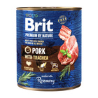 Brit By Nature 800g Pork mokra karma dla psa